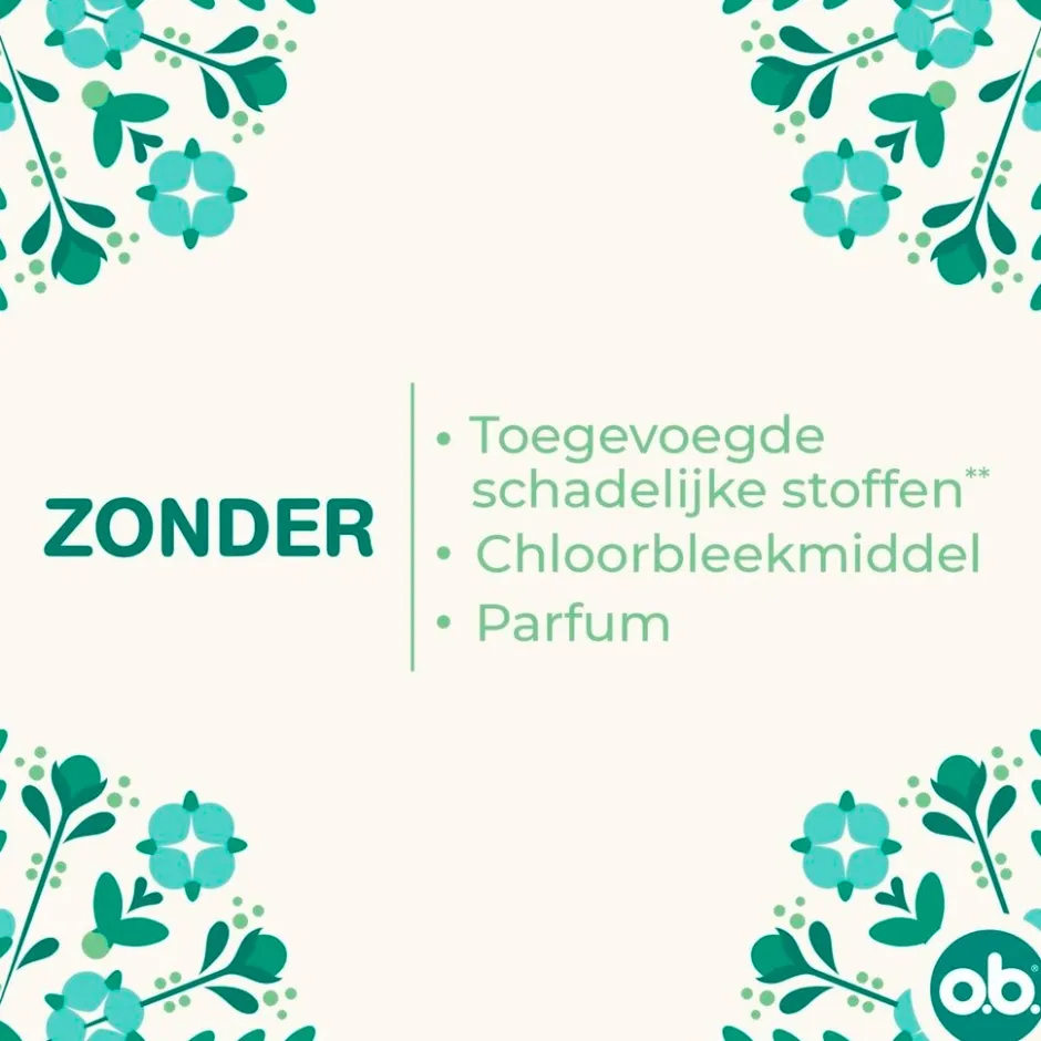 Ob o.b. Organic Cotton Normal Tampons< Tampons