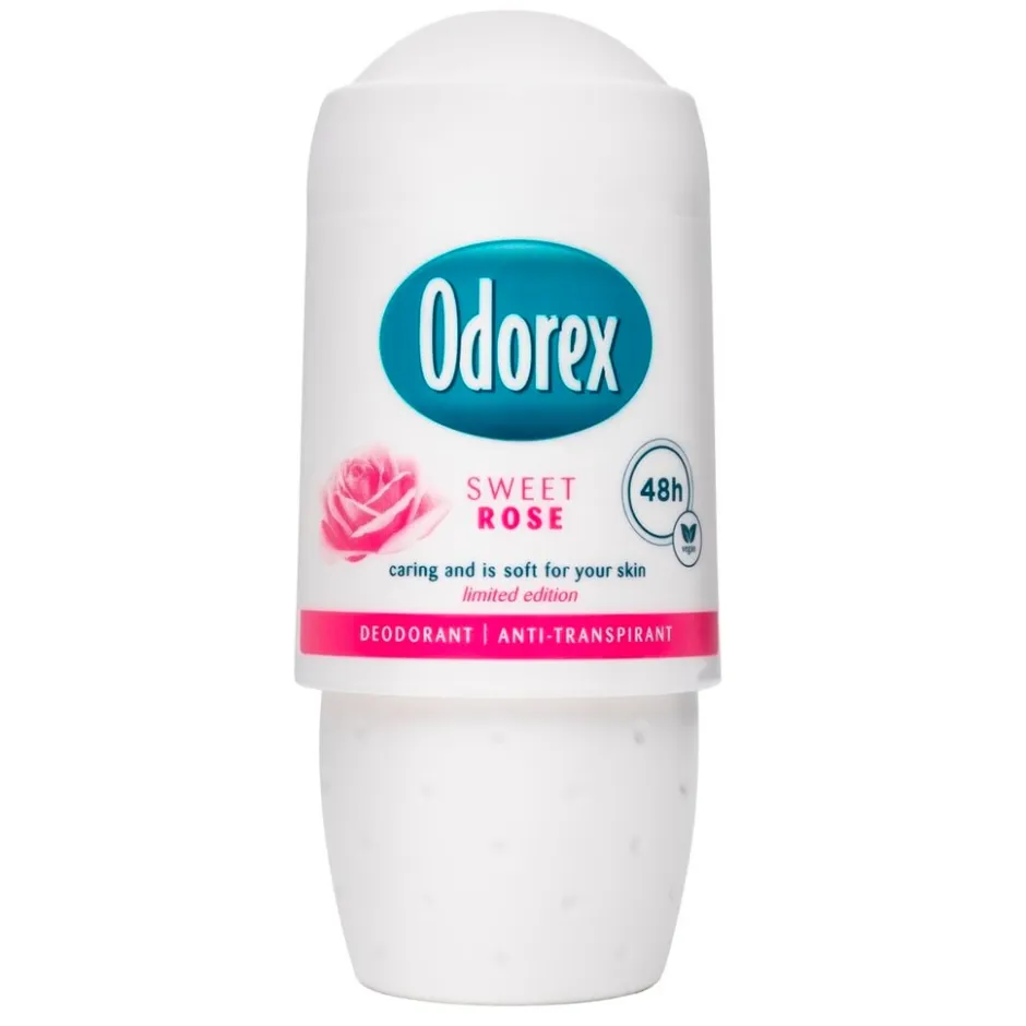 Odorex Sweet Rose Deodorant Roller< Deoroller