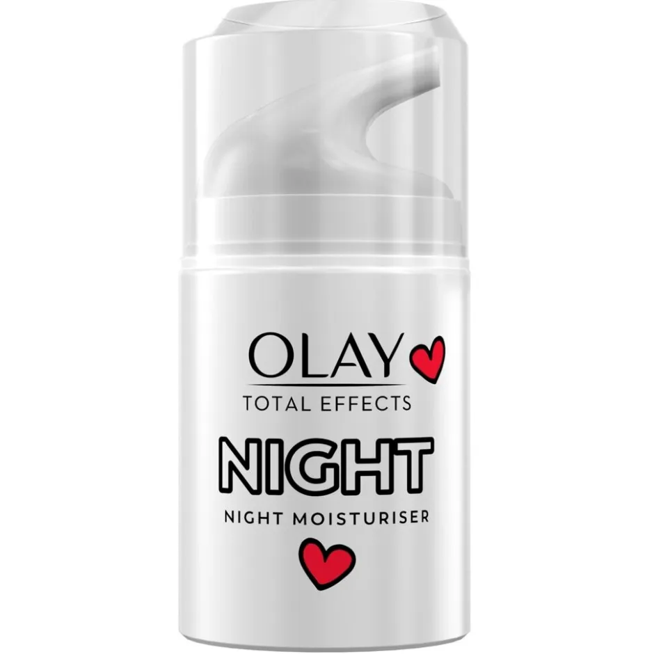 Olay Total Effects 7-in-1 Nachtcrème Keith Haring Artist Edition< Dagcreme