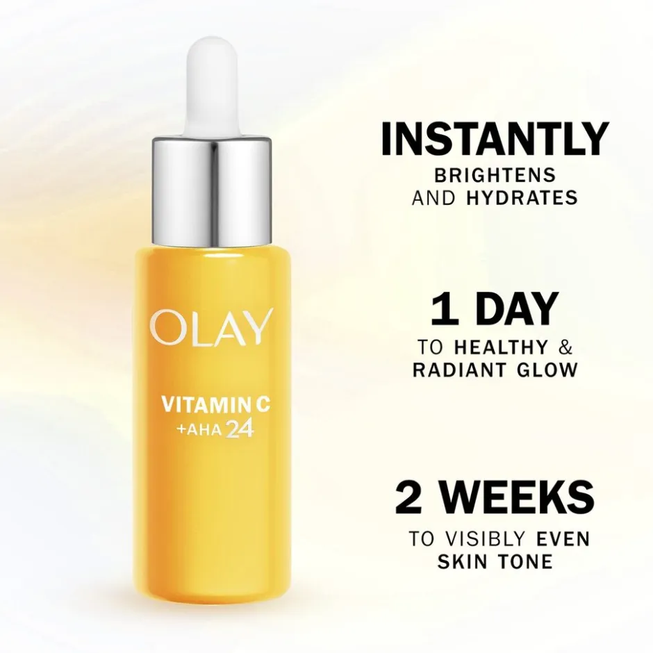 Vitamin C + Aha24 Serum|Olay Hot