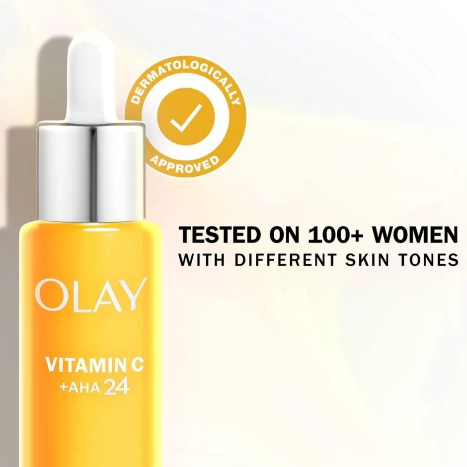 Vitamin C + Aha24 Serum|Olay Hot