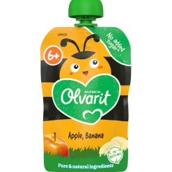 Olvarit 6+M Appel Banaan Knijpfruit< Fruithapjes