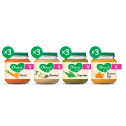 Olvarit 4+M Groente Variatiemenu< Babymaaltijden