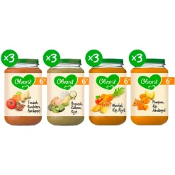 Olvarit 6+M Maaltijd Variatiemenu< Babymaaltijden
