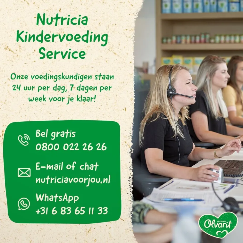 Olvarit 6+M Peer Banaan Knijpzakje< Fruithapjes