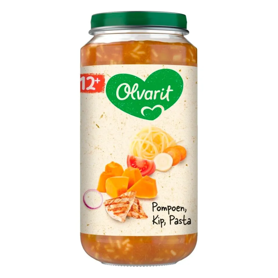 12+M Pompoen Kip Pasta|Olvarit Online