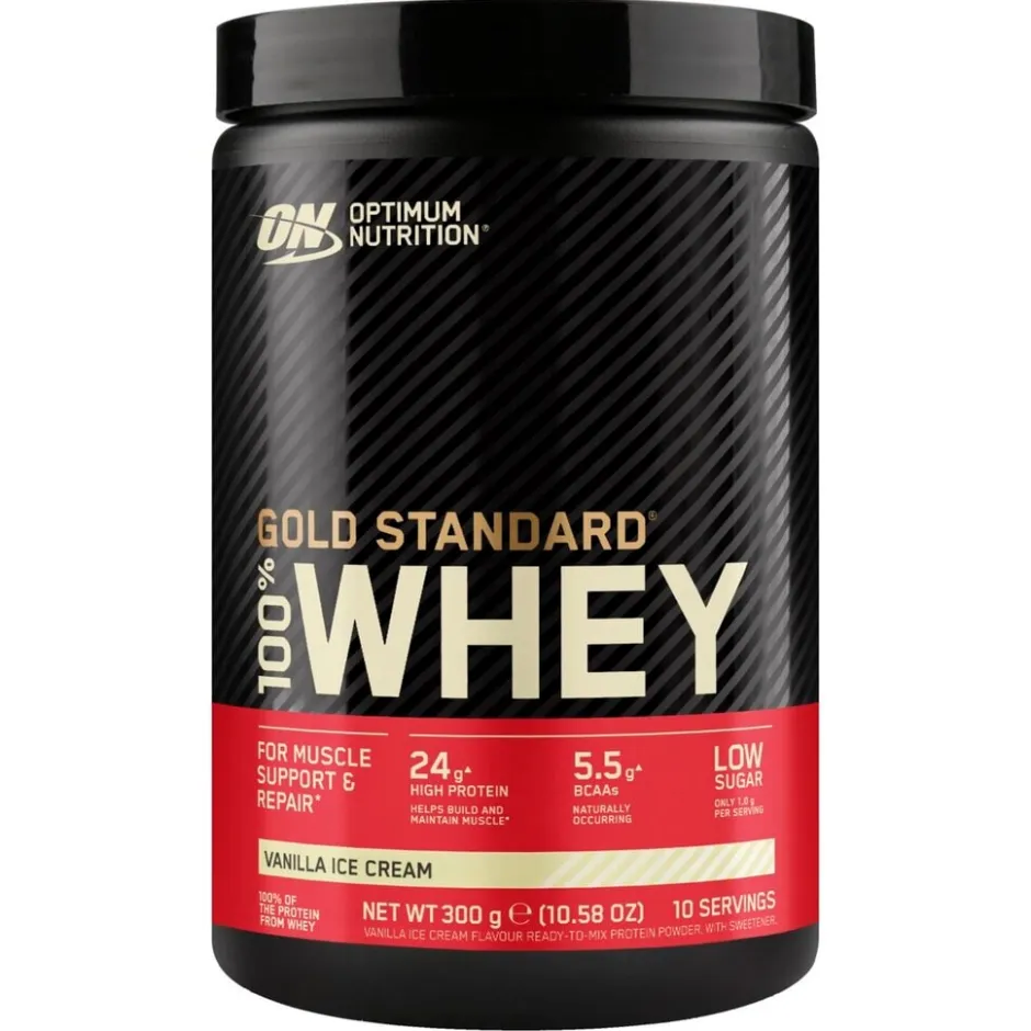 Gold Standard Vanilla Ice Cream 100% Whey Protein|Optimum Nutrition Outlet