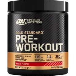 Optimum Nutrition Gold Standard Fruit Punch Pre-Workout< Pre-Workout