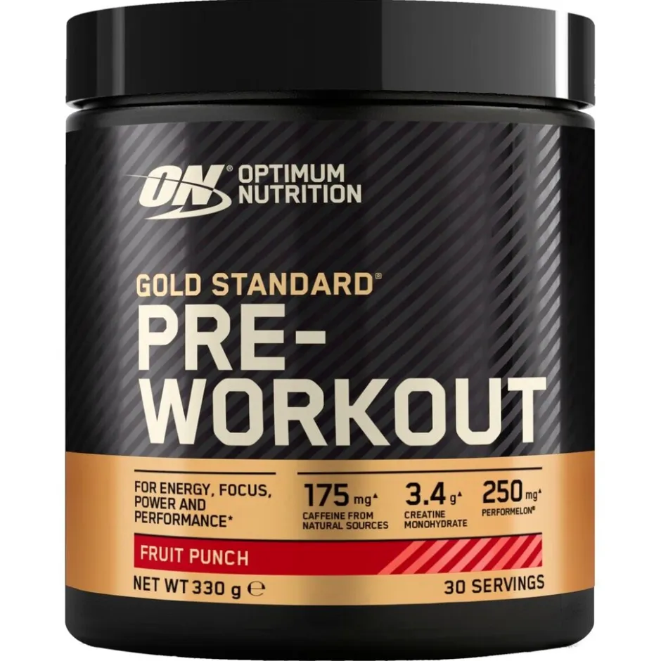 Optimum Nutrition Gold Standard Fruit Punch Pre-Workout< Pre-Workout