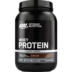Optimum Nutrition Whey Chocolate Protein Powder< Proteine Eiwit Poeders