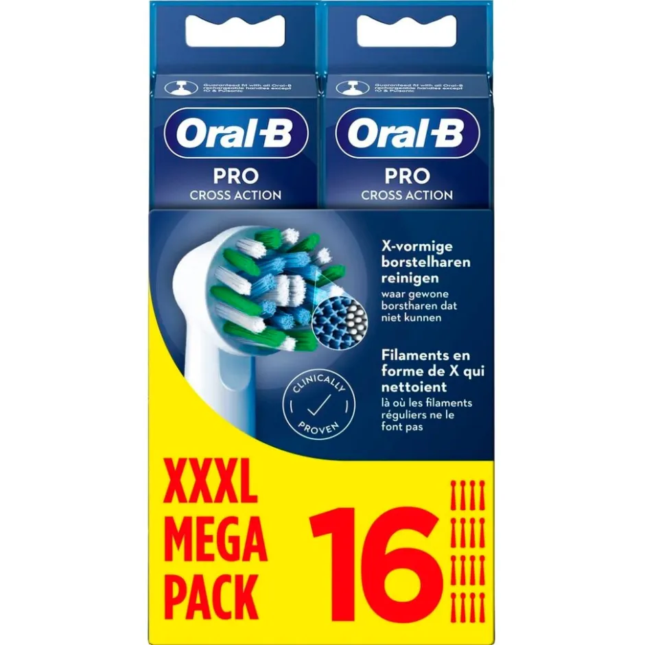 Oral B Oral-B Cross Action Opzetborstels< Opzetborstels