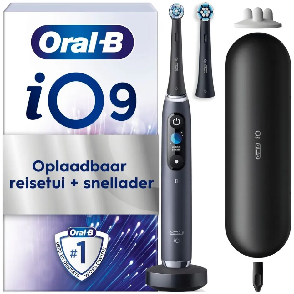 Oral-B iO9 Black Onyx Elektrische Tandenborstel|Oral B Clearance
