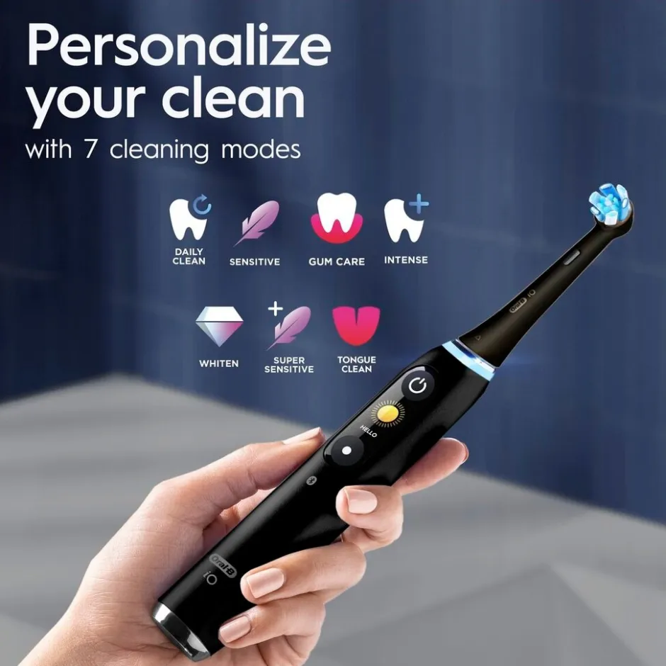 Oral-B iO9 Black Onyx Elektrische Tandenborstel|Oral B Clearance