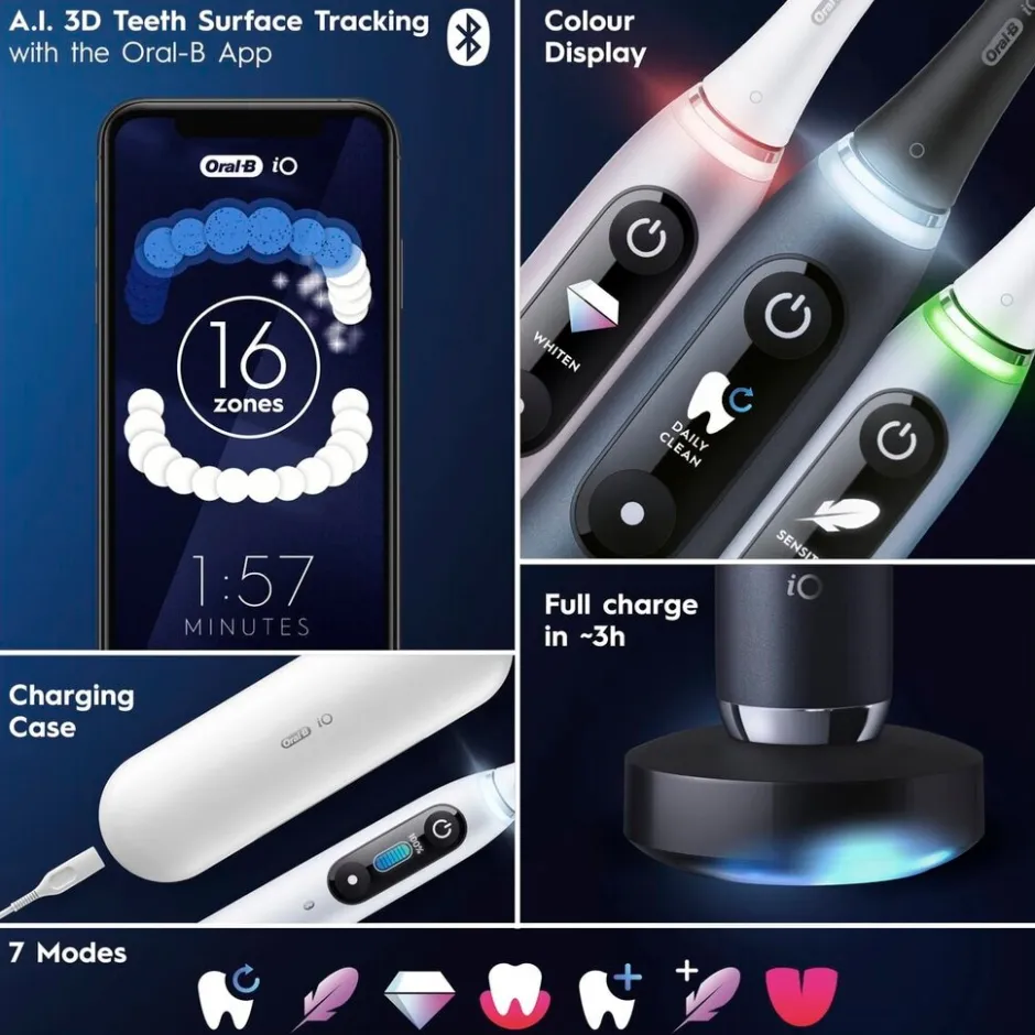 Oral B Oral-B iO Series 9 Duo Elektrische Tandenborstels< Elektrische Tandenborstels