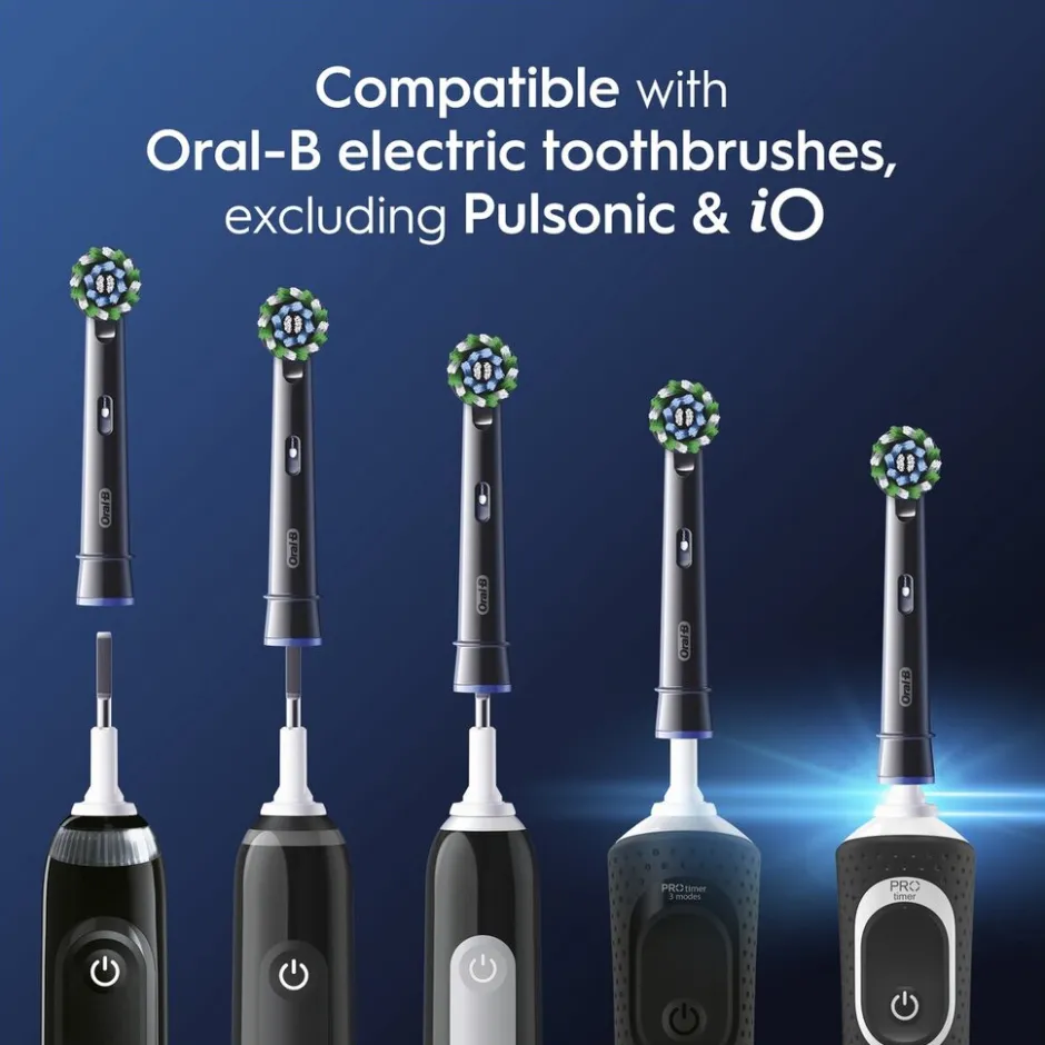 Oral-B Pro Cross Action Opzetborstels|Oral B New