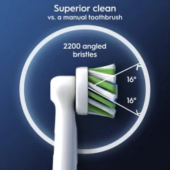 Oral-B Pro Cross Action Opzetborstels|Oral B Hot