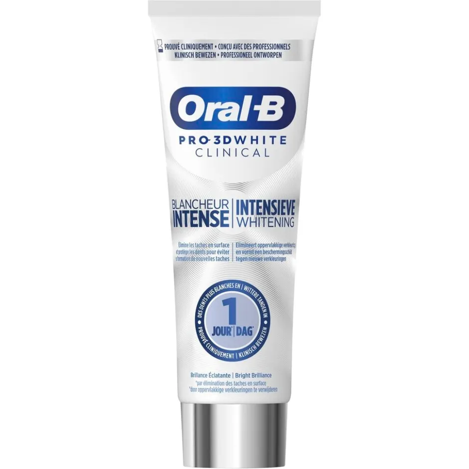Oral B Oral-B Pro 3D White Clinical Intensieve Whitening Tandpasta< Tandpasta