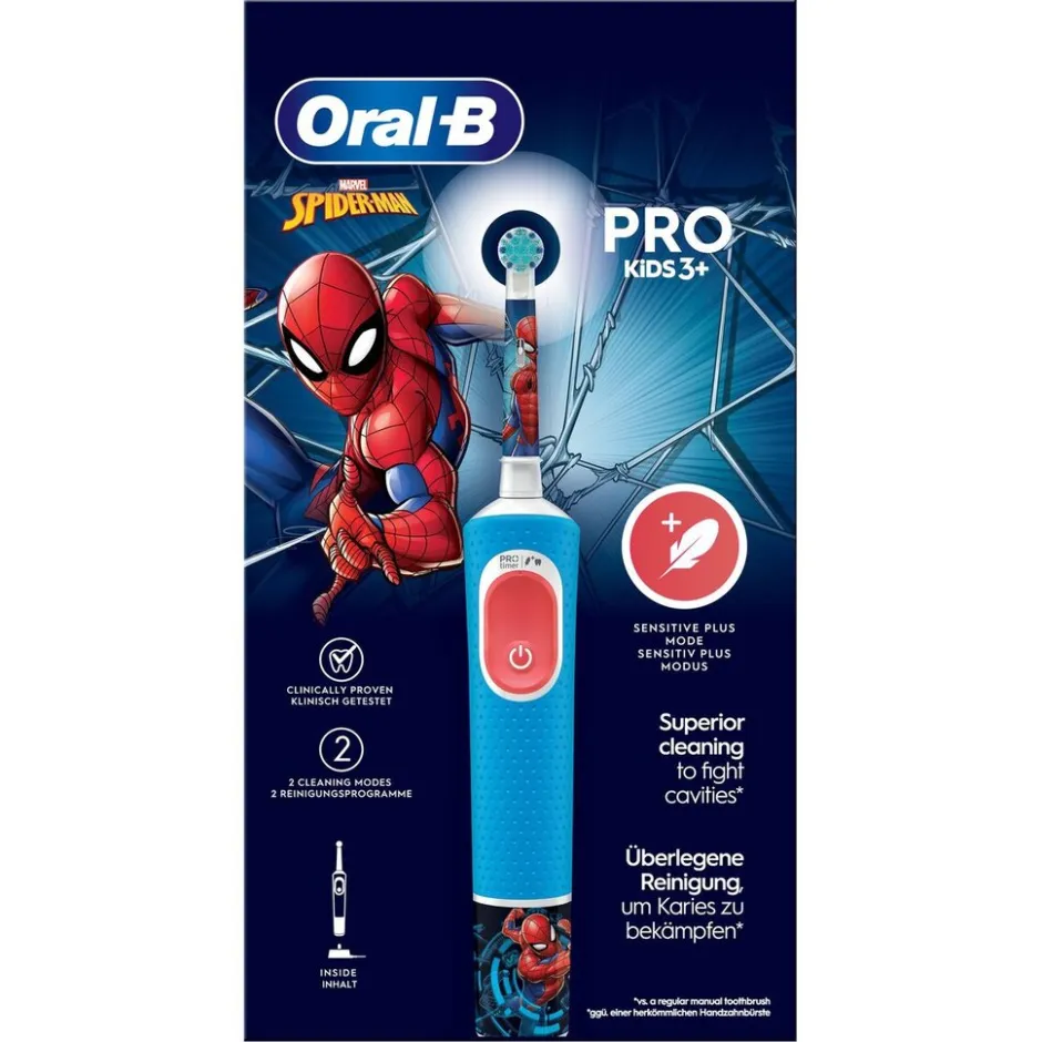 Oral B Oral-B Pro Kids Spiderman Elektrische Tandenborstel< Elektrische Tandenborstels