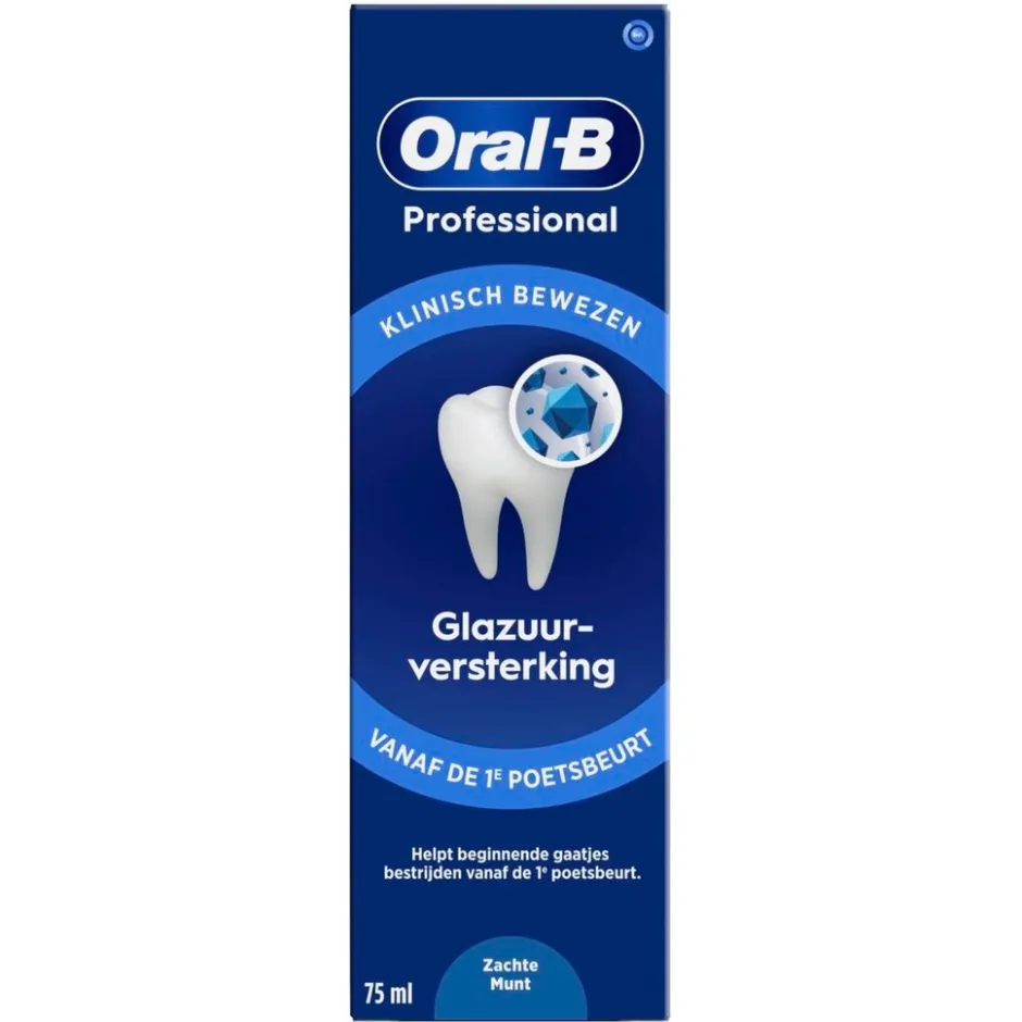 Oral-B Professional Glazuurversterking Zachte Munt Tandpasta|Oral B Outlet
