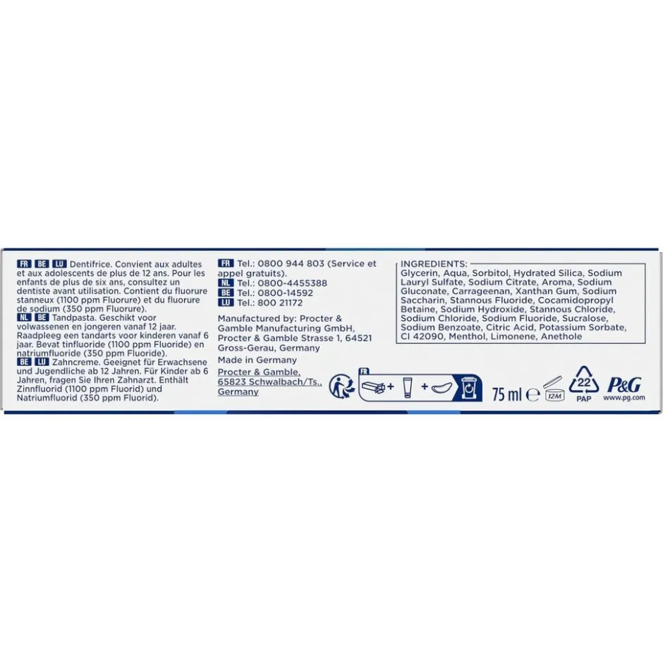 Oral-B Professional Glazuurversterking Zachte Munt Tandpasta|Oral B Outlet