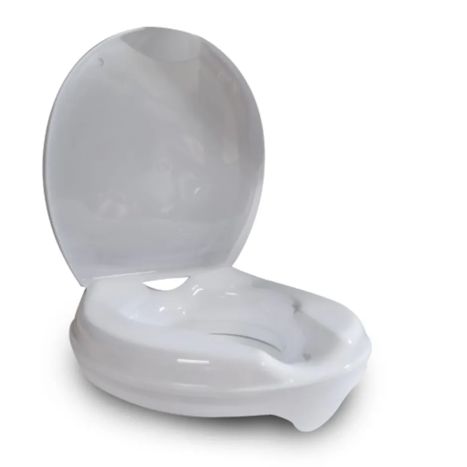 Lage Toiletverhoger met Deksel|Orange Medicals Clearance