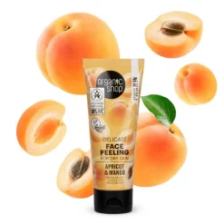 Organic Shop Apricot & Mango Delicate Face Peeling< Peeling|Gezichtsreiniging