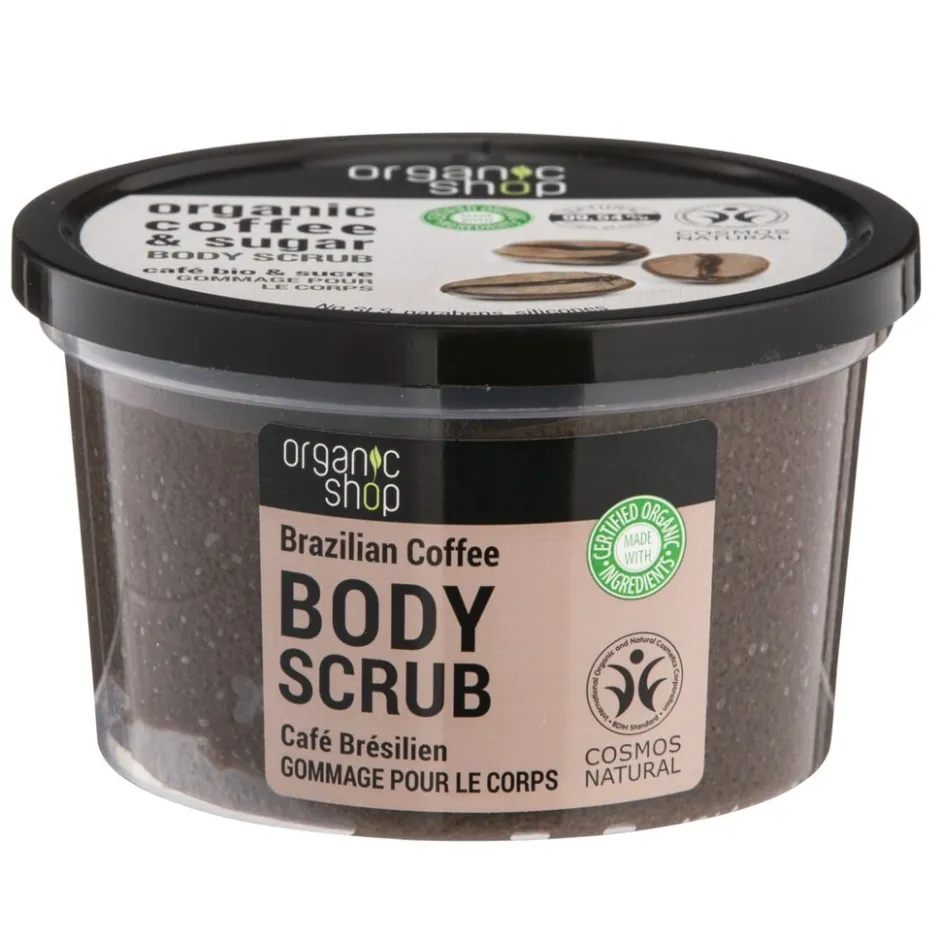 Organic Shop Brazilian Coffee Bodyscrub< Scrub