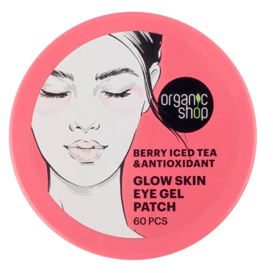 Organic Shop Glow Skin Eye Gel Patch< Gezichtsmaskers