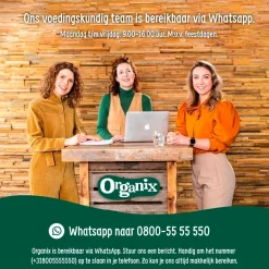 Bio 4M+ Appel en Aardbei Knijpzakje|Organix Hot