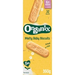 Organix Bio 6M+ Melty Baby Biscuits< Babytussendoortjes