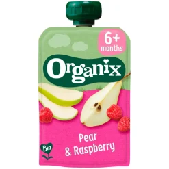 Bio Peer & Framboos 6+M Knijpfruit|Organix Outlet