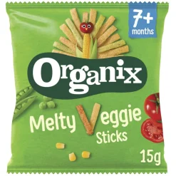 7+M Melty Veggie Groentesticks|Organix Hot