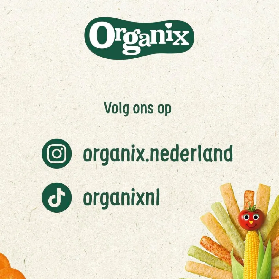 7+M Melty Veggie Groentesticks|Organix Hot