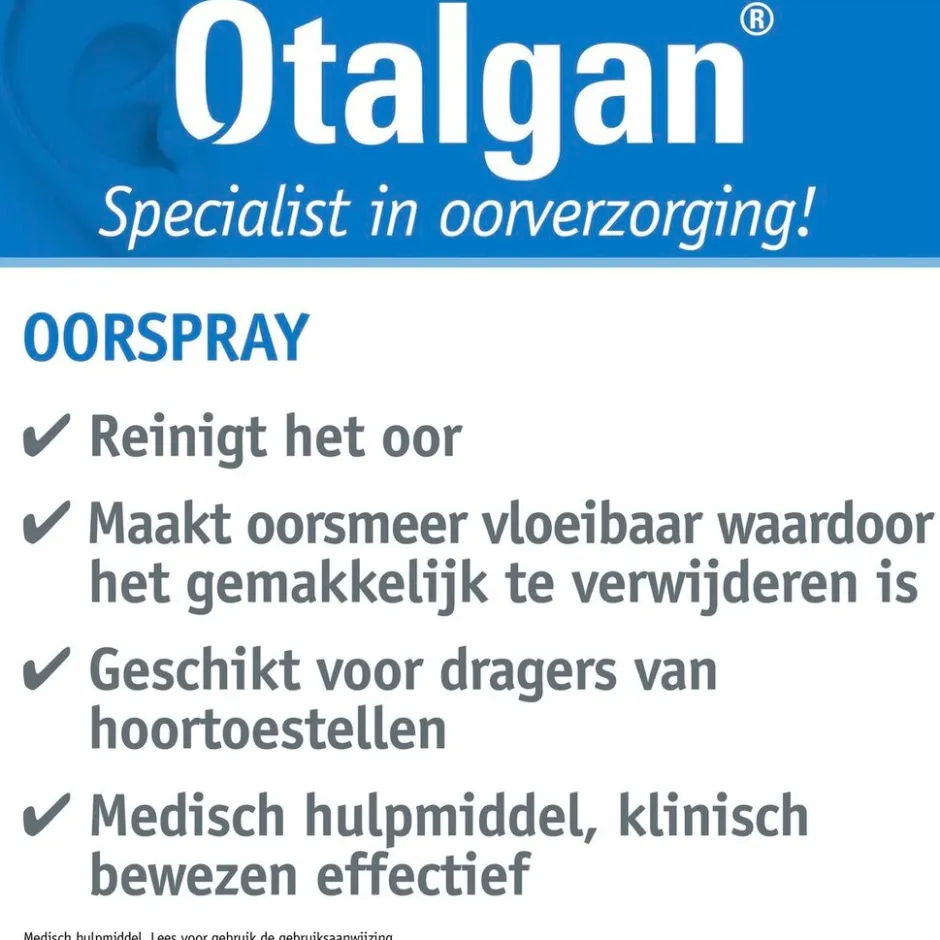 Otalgan Oorspray< Oor En Mond