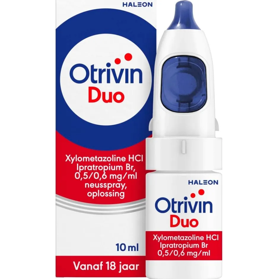 Duo Xylometazoline HCl Ipratropium Br, 0,5/0,6 mg/ml Neusspray|Otrivin Outlet