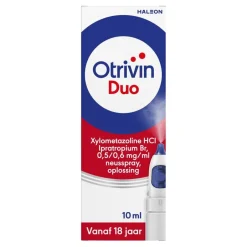Duo Xylometazoline HCl Ipratropium Br, 0,5/0,6 mg/ml Neusspray|Otrivin Outlet