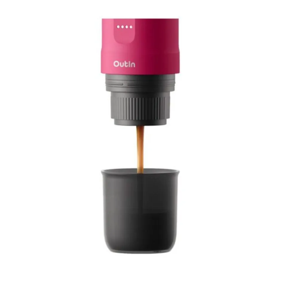 Nano Draagbare Espressomachine - Roze|OutIn