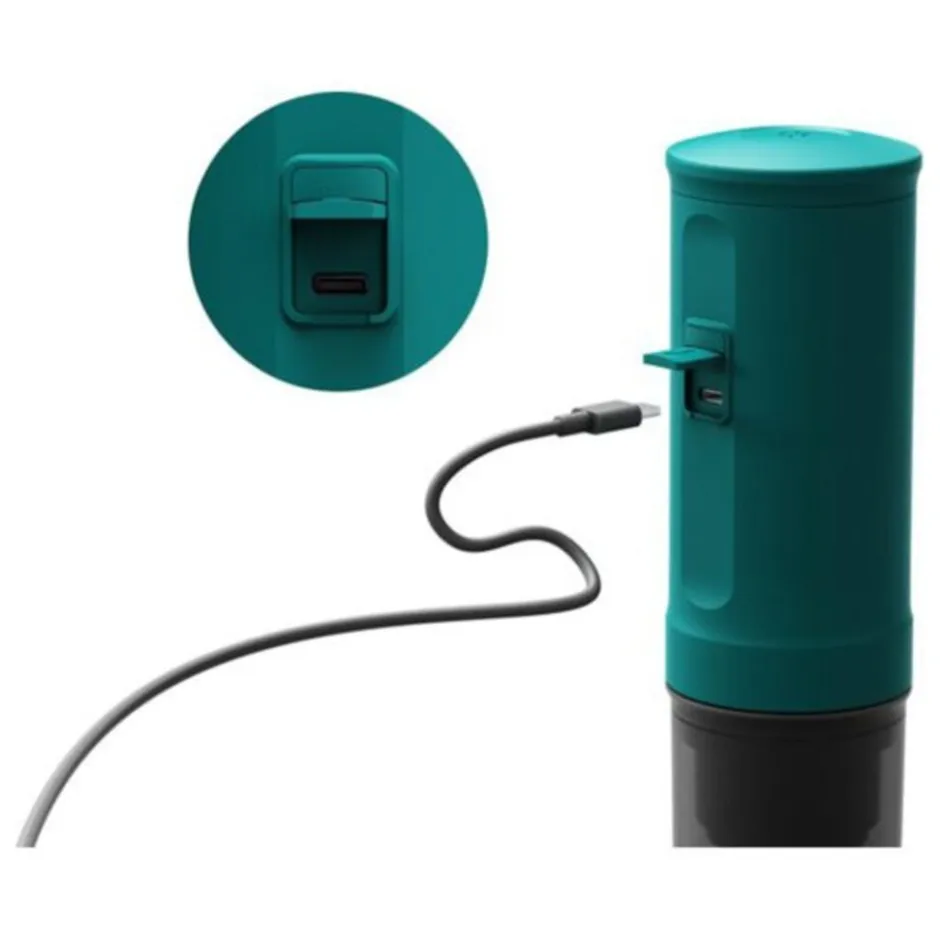 OutIn Nano Draagbare Espressomachine - Blauw< Koffiezetapparaten