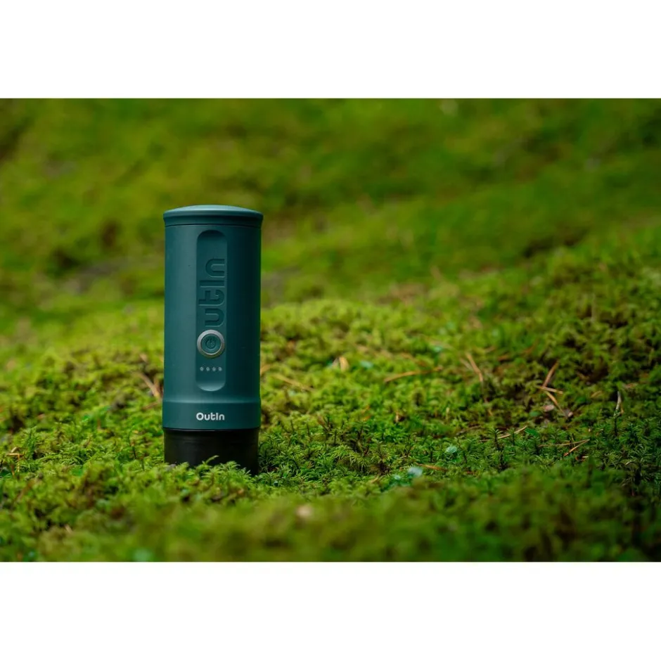OutIn Nano Draagbare Espressomachine - Blauw< Koffiezetapparaten