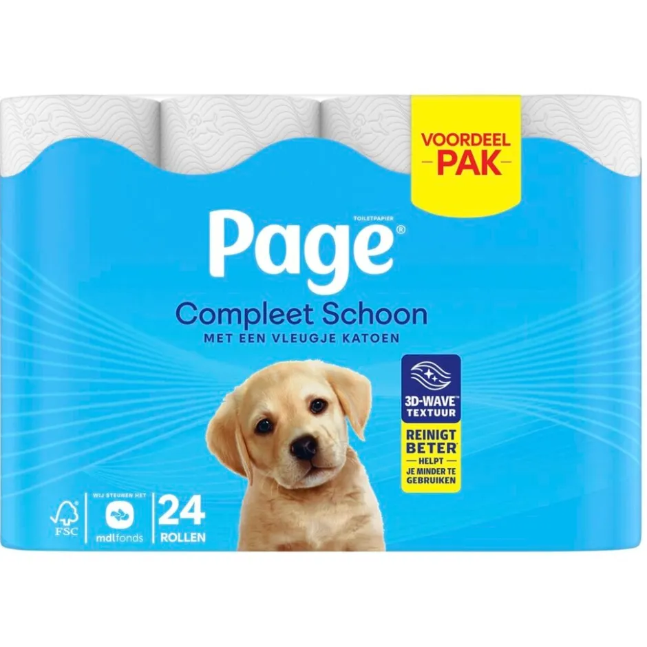 Page Compleet Schoon Toiletpapier< Toiletpapier