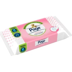 Fris en Zacht Vochtig Toiletpapier|Page Discount