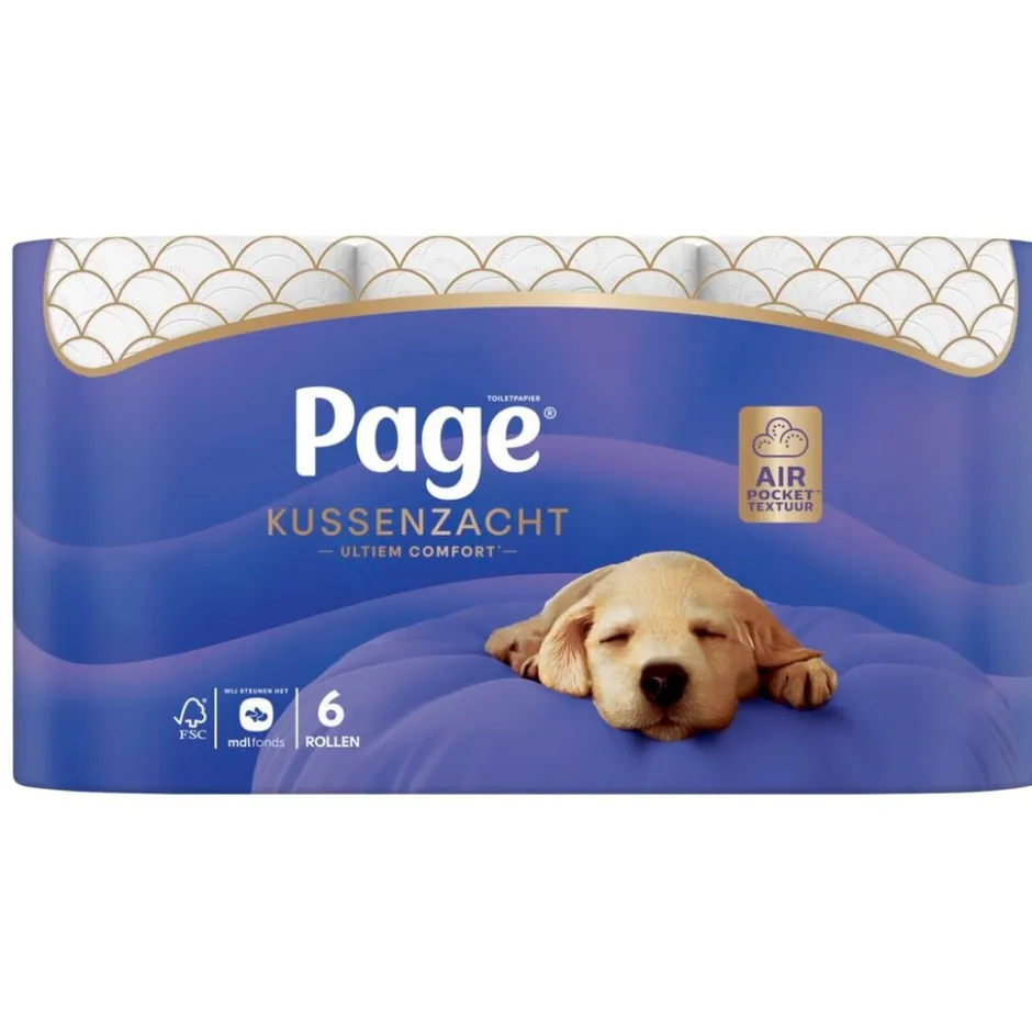 Kussenzacht Toiletpapier|Page Online