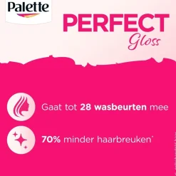 Palette Perfect Gloss 1-0 Zwart Niet-Permanente Haarverf|Poly Palette Clearance