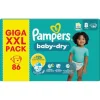 Pampers Baby-Dry Maat 8 Luiers< Luiers Maat 8
