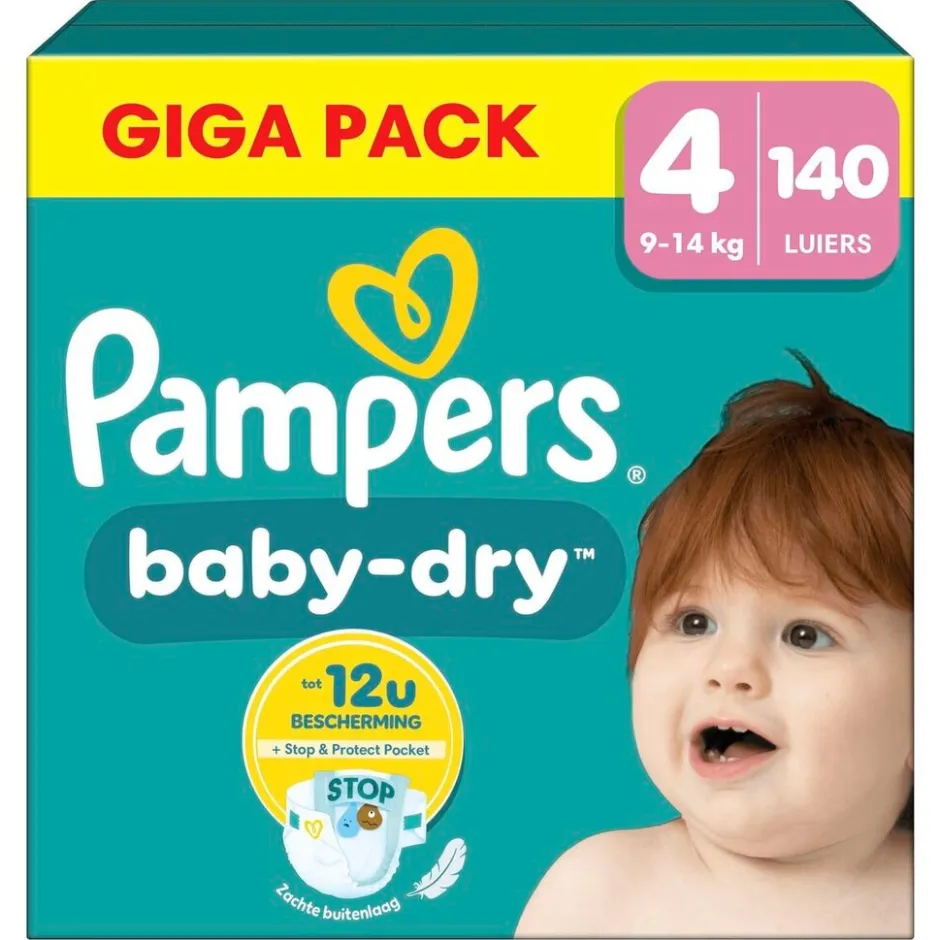 Baby-Dry Maat 4 Luiers|Pampers Outlet