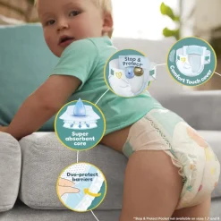 Pampers Baby-Dry Maat 4 Luiers< Luiers Maat 4