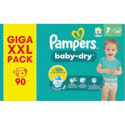 Baby-Dry Maat 7 Luiers|Pampers