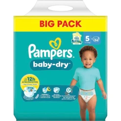 Pampers Baby-Dry Maat 5 Luiers< Luiers Maat 5