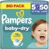 Baby-Dry Maat 5+ Luiers|Pampers Hot