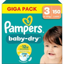 Baby-Dry Maat 3 Luiers|Pampers Discount